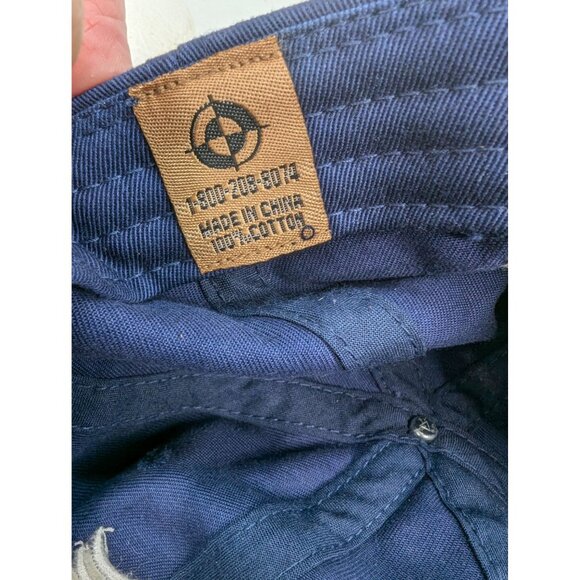 FCS Fluid Conservation Systems Men Blue Adjustable Strap Back Cap Hat - Picture 8 of 8